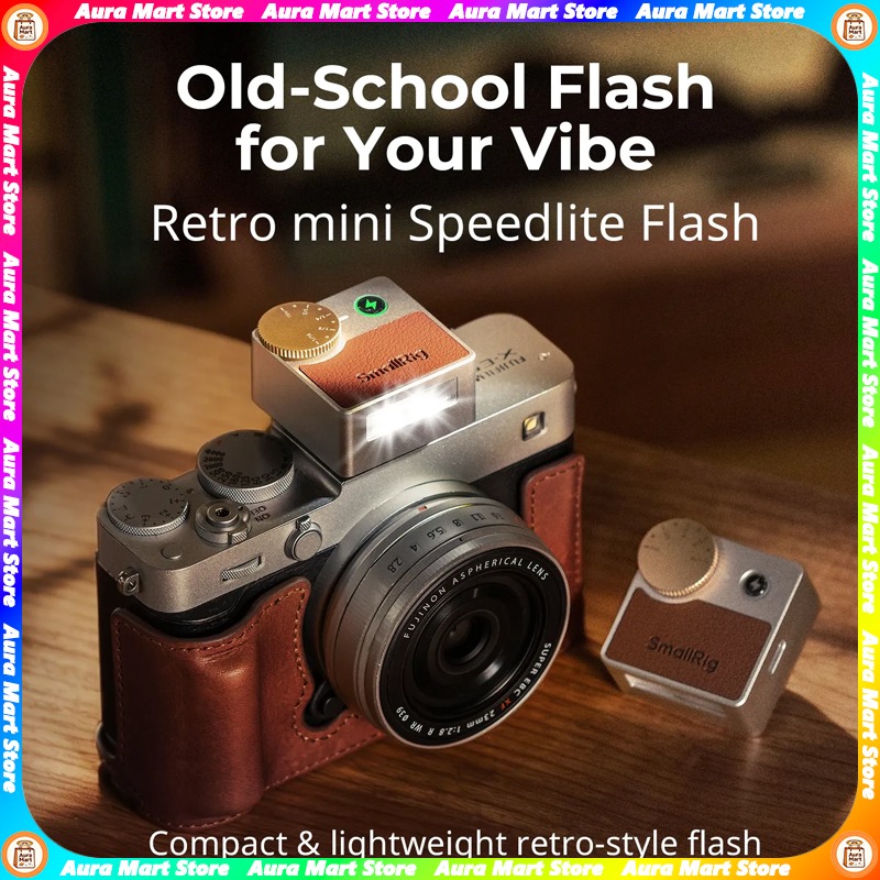 Speedlite Flash External - 소형리그 RS-R20 레트로 미니 스피드라이트 플래시