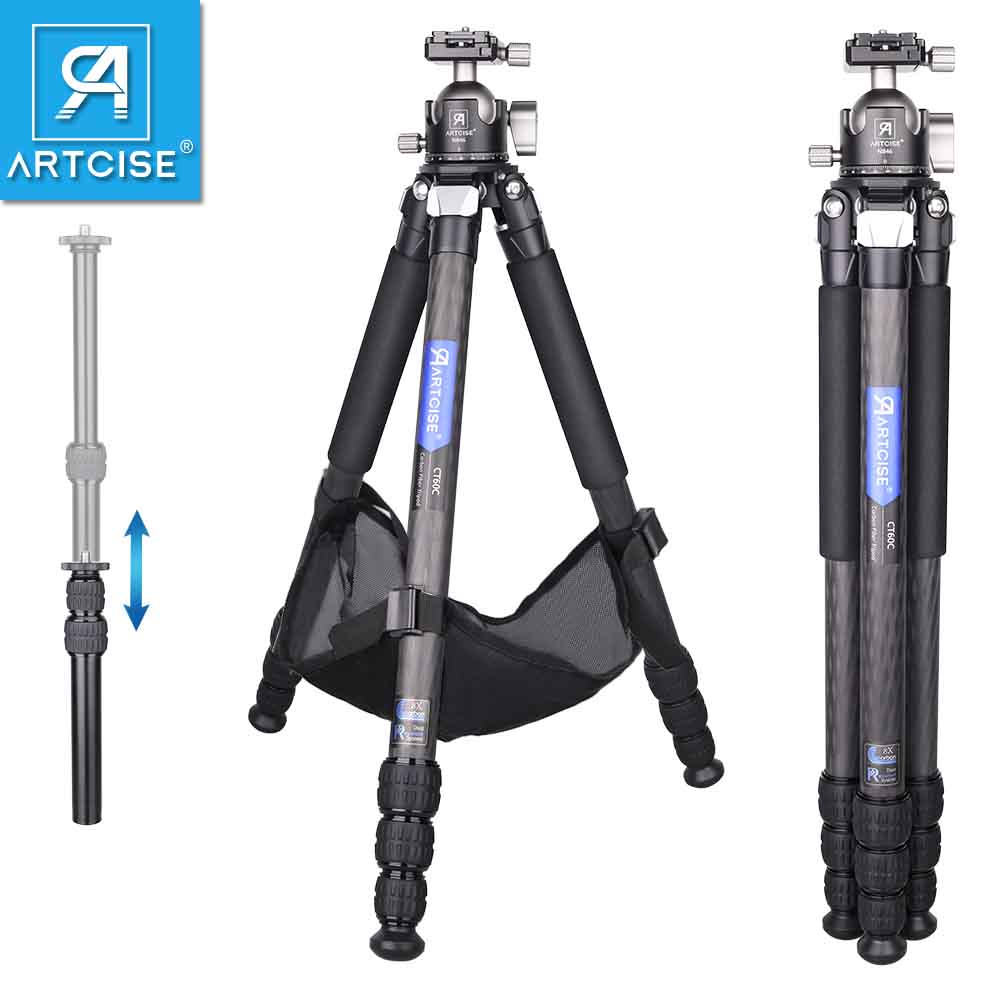Camera Tripod Carbon - ARTCISE CT70C 158cm 카본 파이버 삼각대
