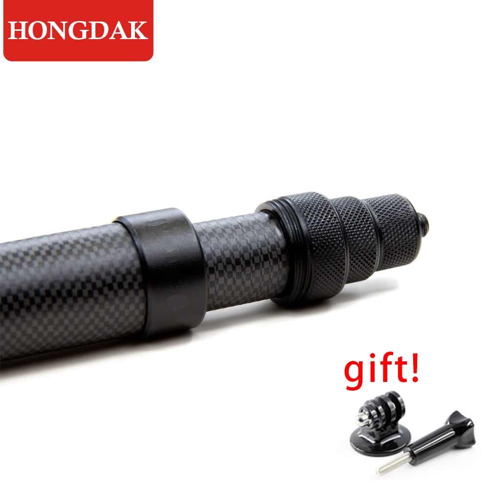 Camera Tripod Carbon - HONGDAK 3m 탄소 섬유 확장형 모노포드