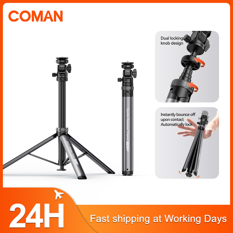 Photography Zoom - COMAN MT68 원클릭 팝업 퀵 릴리즈