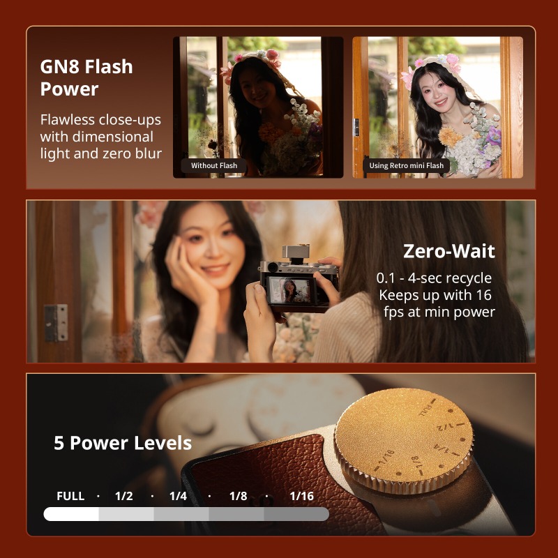 소형리그 RS-R20 레트로 미니 스피드라이트 플래시  - Speedlite Flash External 리뷰 및 가격