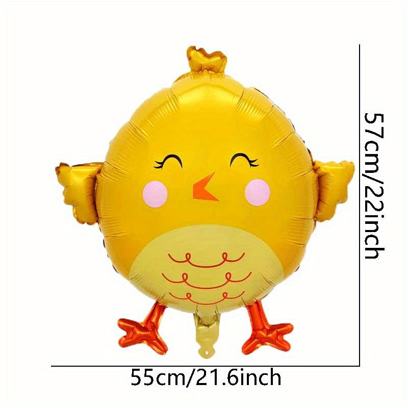 2pcs 22인치 노란색 해피 병아리 모양의 풍선 생일 - Photography Yellow 리뷰 및 가격