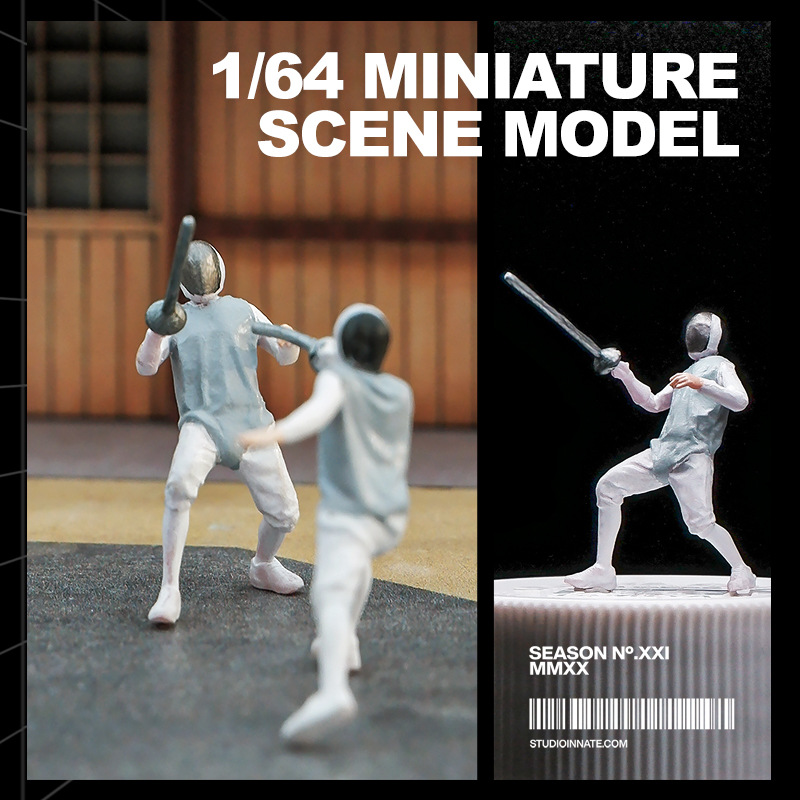 송진 3D 프린트 1/64 펜싱 대회 모형 디오라마 피 - Photography Competition 리뷰 및 가격
