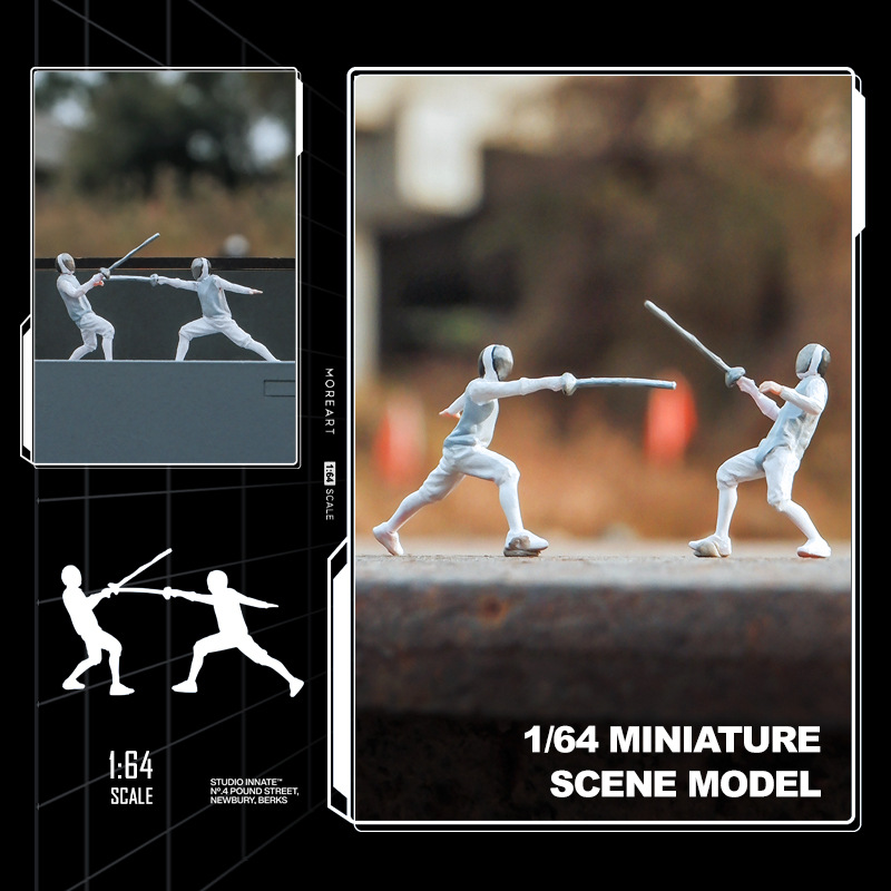 송진 3D 프린트 1/64 펜싱 대회 모형 디오라마 피 - Photography Competition 리뷰 및 가격