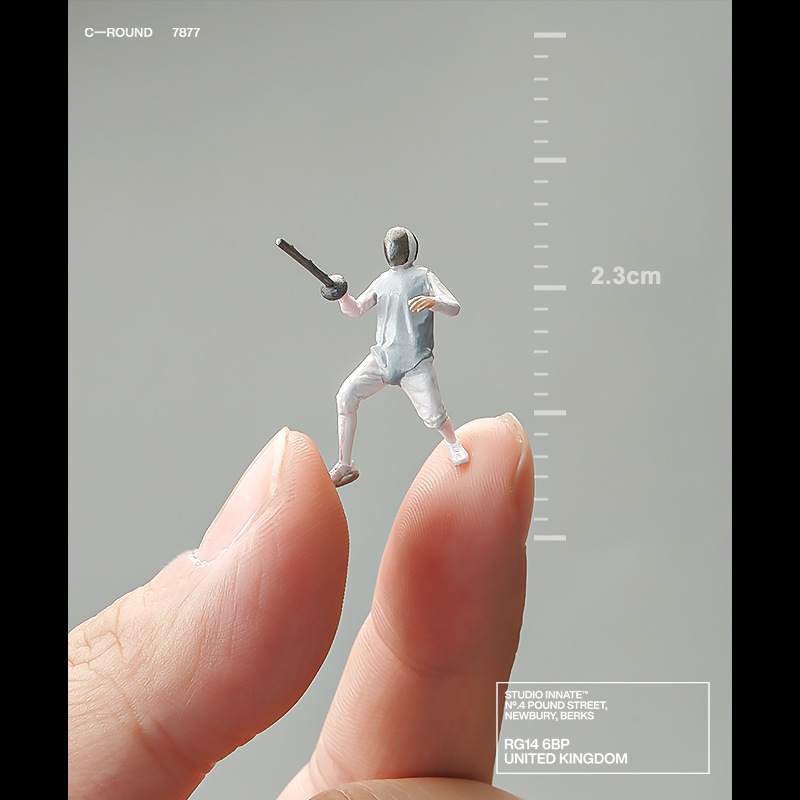송진 3D 프린트 1/64 펜싱 대회 모형 디오라마 피 - Photography Competition 리뷰 및 가격