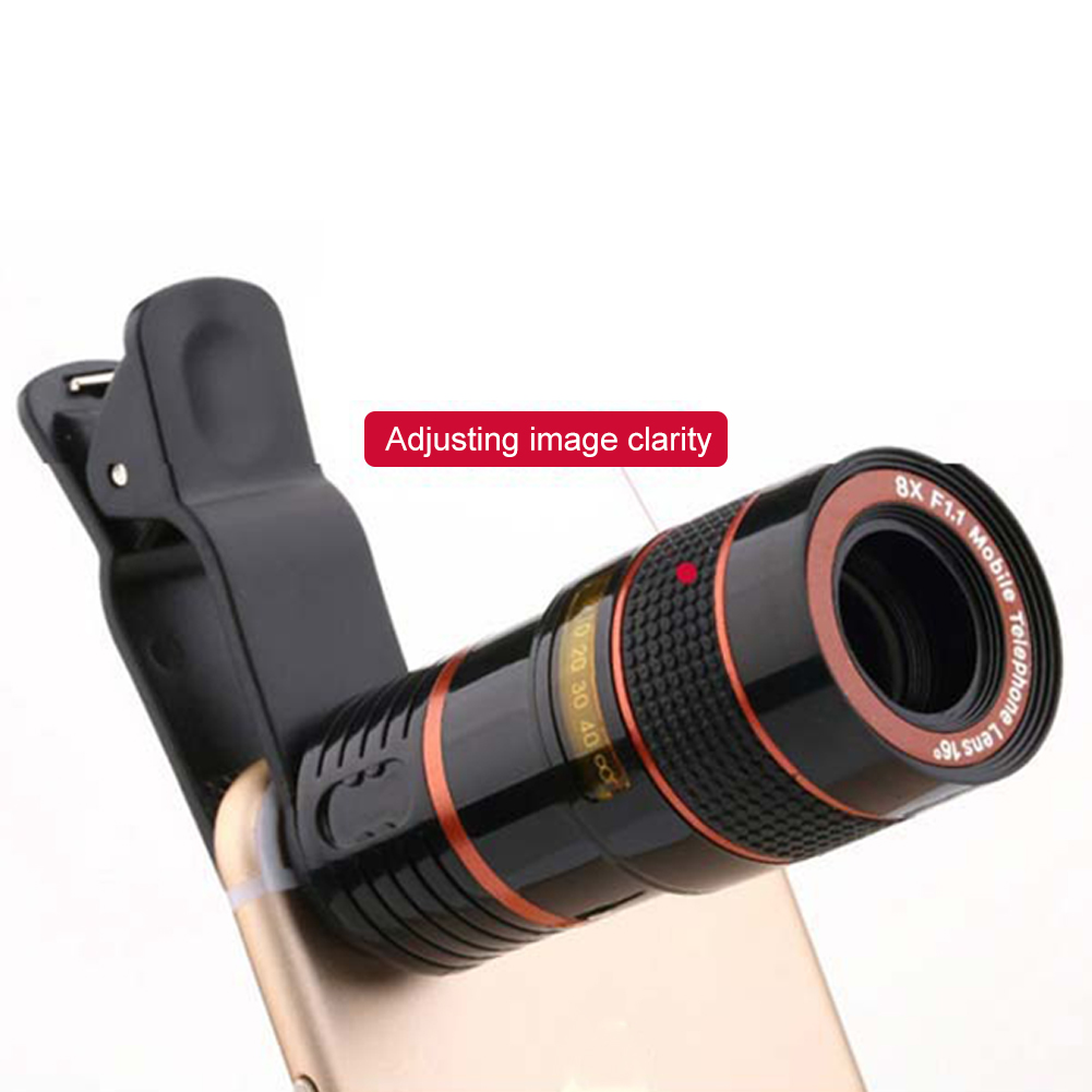 8x 휴대폰 카메라 렌즈 조정 가능한 초점 거리 효과  - Photography Competition 리뷰 및 가격