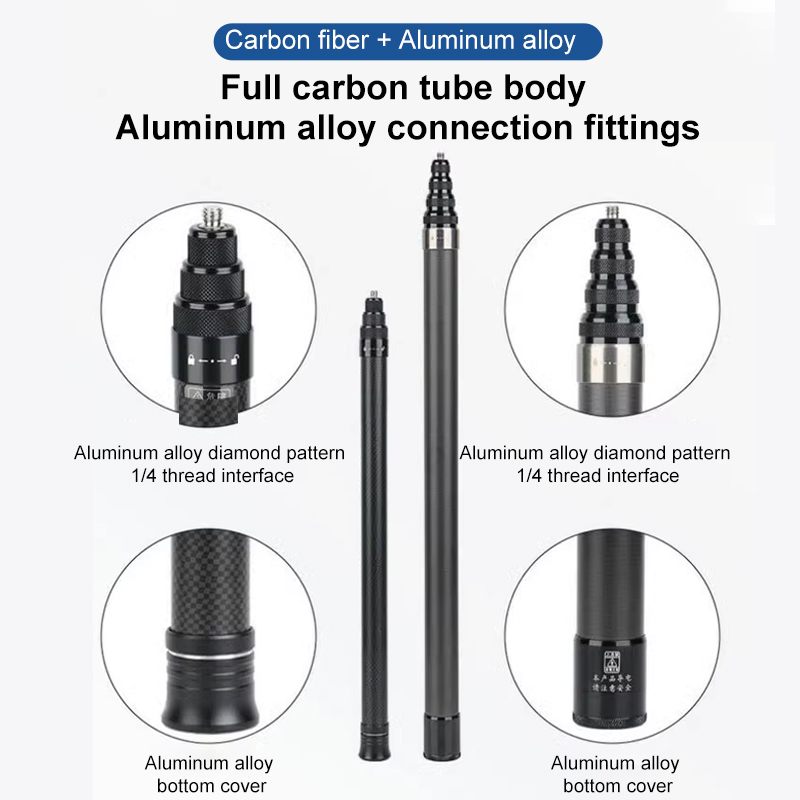 HONGDAK 3m 탄소 섬유 확장형 모노포드 확장판  - Camera Tripod Carbon 리뷰 및 가격