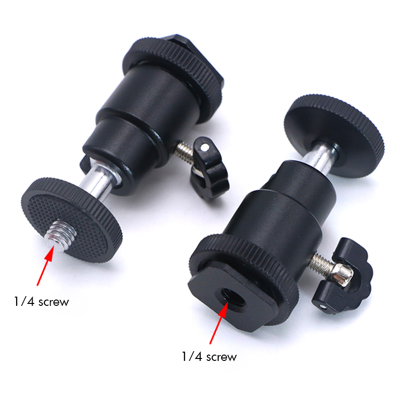 핫슈 1/4 어댑터 볼 헤드 링 라이트 어댑터, 카메라 - Hot Shoe Adapter 리뷰 및 가격
