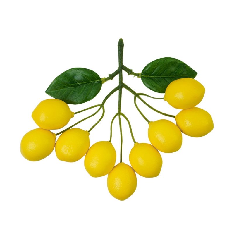 인공 레몬 지점 시뮬레이션 과일 꼬치 가짜 과일 소품  - Photography Yellow 리뷰 및 가격