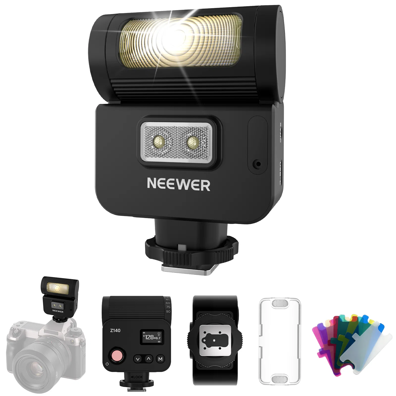 NEEWER Z140 16Ws 사진 촬영용 소형 미니  - Speedlite Flash External 리뷰 및 가격