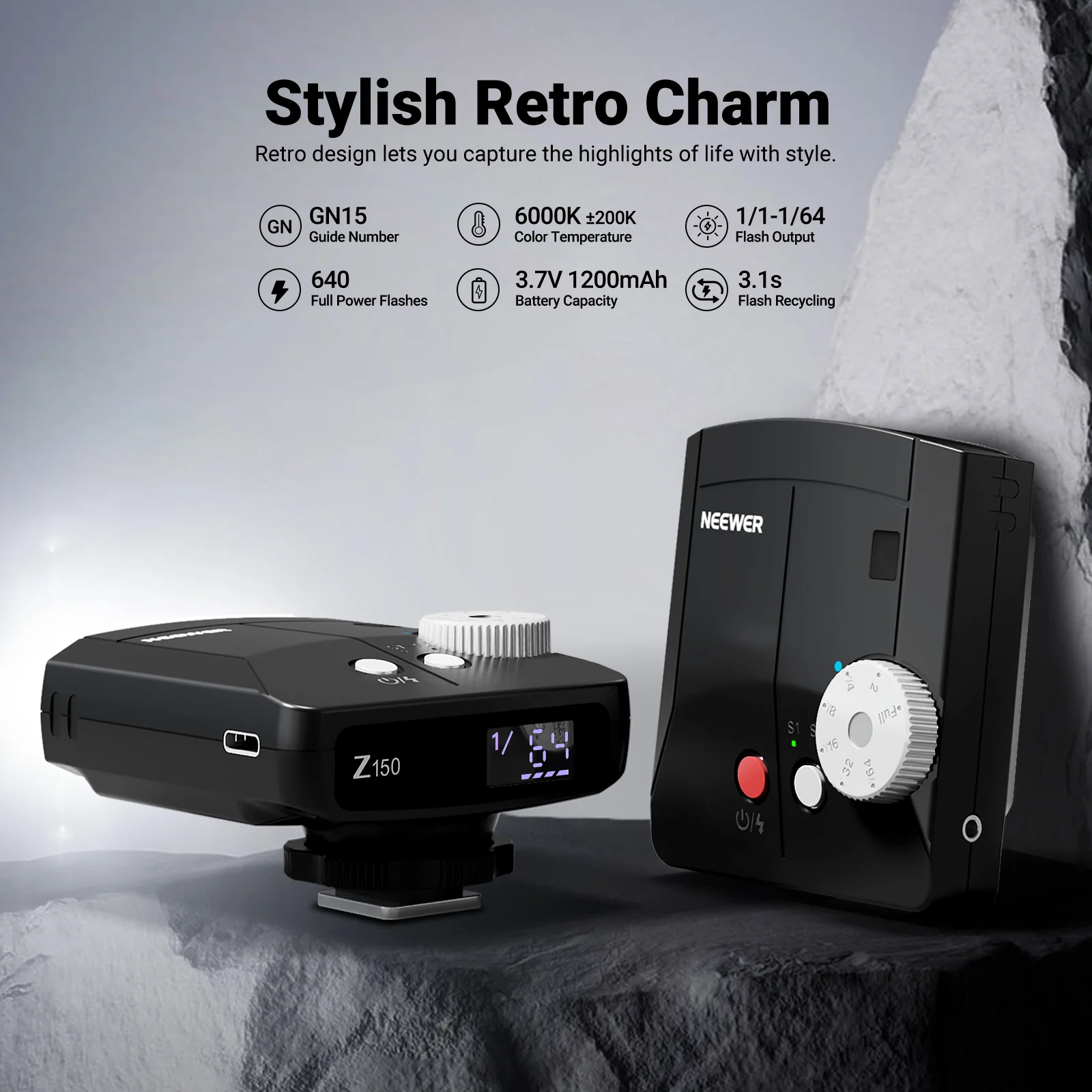 NEEWER Z150 미니 휴대용 스피드라이트 플래시  - Speedlite Flash External 리뷰 및 가격