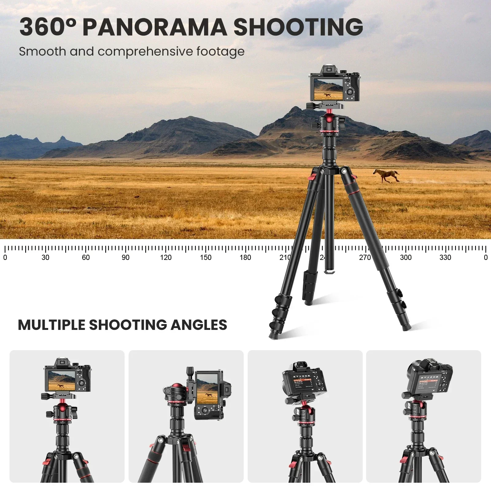 EVUMO GF2 여행용 삼각대 1.73M 알루미늄 합 - Camera Tripod Carbon 리뷰 및 가격