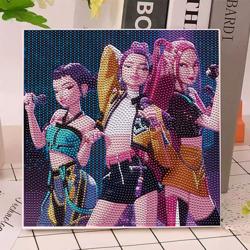 애니메이션 헌터즈 걸스 루미 밀라 조이 다이아몬드 페인 - Photography Interior 리뷰 및 가격