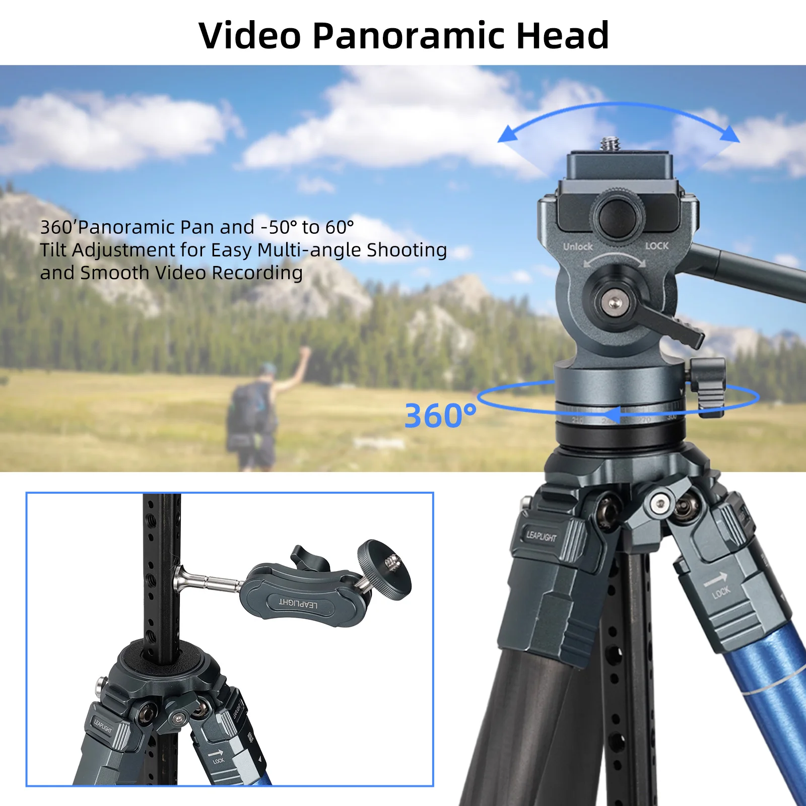 LEAPLIGHT 탄소 섬유 카메라 삼각대 전문 여행용 - Camera Tripod Carbon 리뷰 및 가격