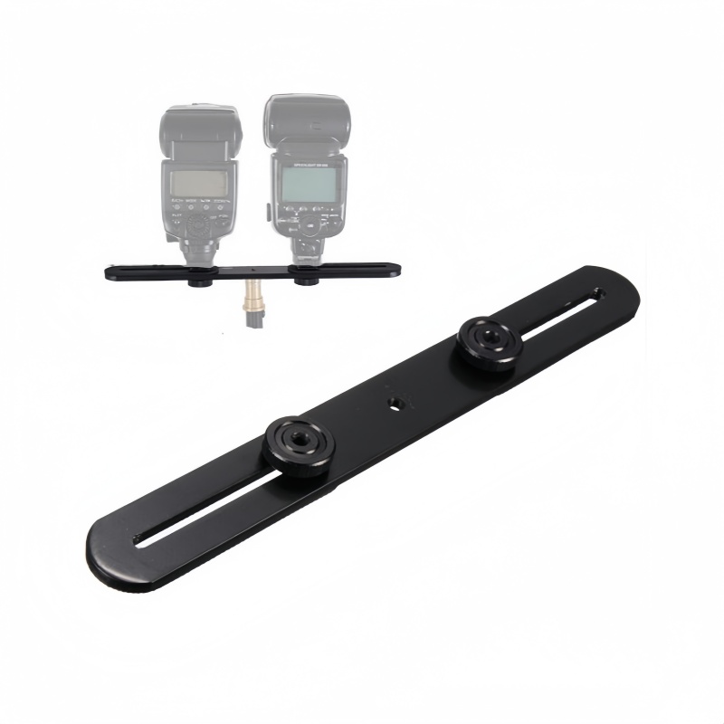 삼각대 스탠드 캠 27x3cm용 듀얼 플래시 브래킷 핫 - Hot Shoe Adapter 리뷰 및 가격