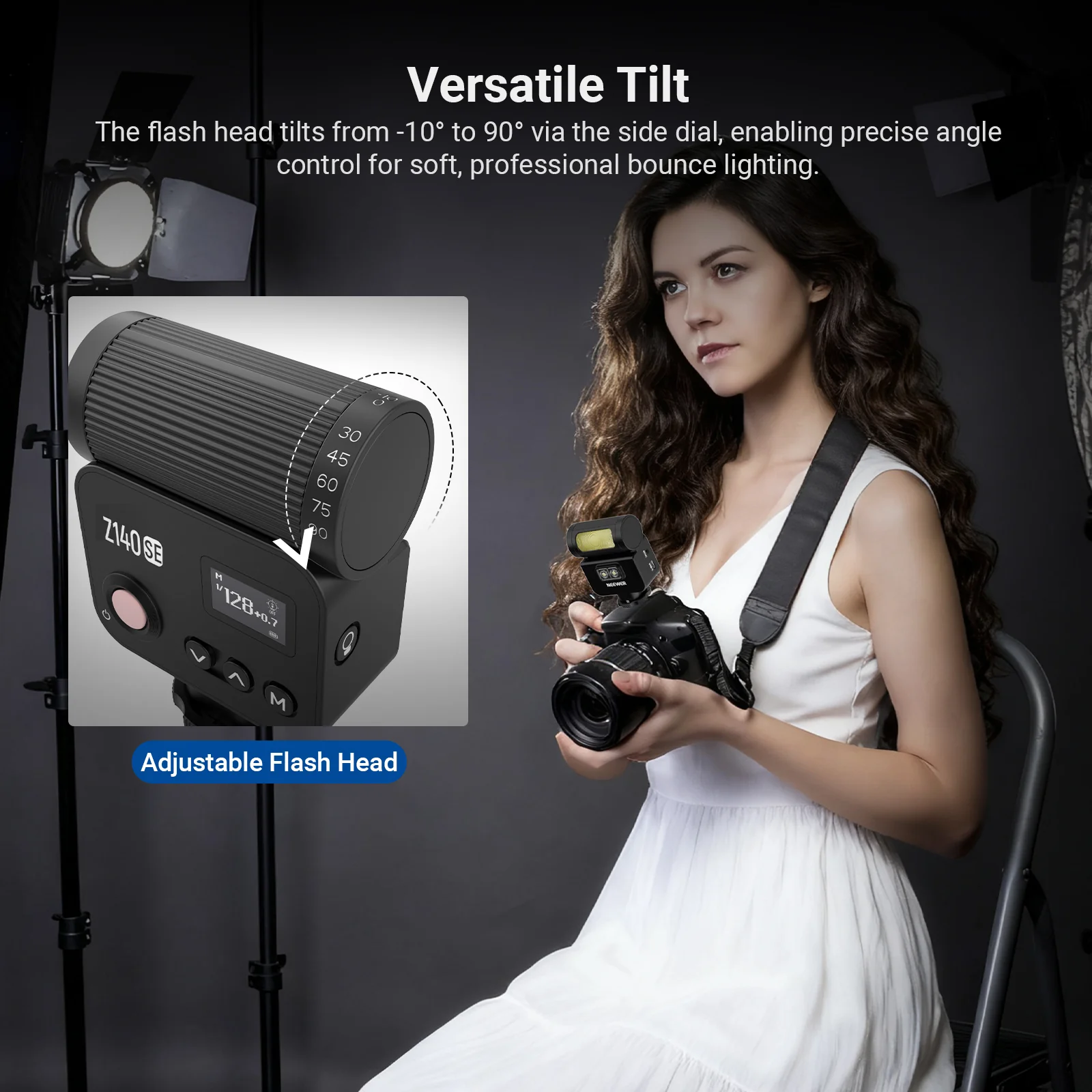 NEEWER Z140SE 컴팩트 미니 휴대용 온카메라  - Speedlite Flash External 리뷰 및 가격