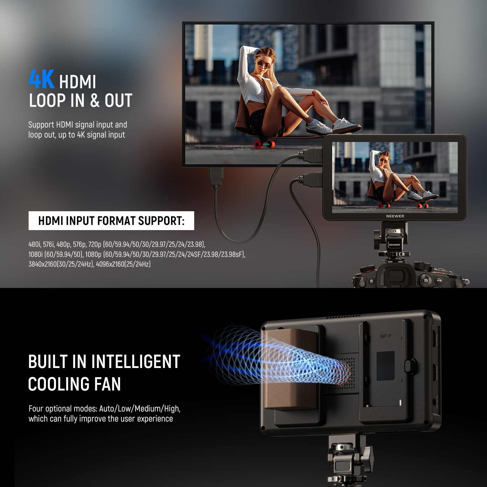 NEEWER F700 7인치 카메라 필드 모니터, 4K - Photography Zoom 리뷰 및 가격